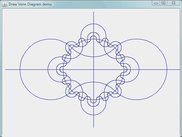 Creation of a Venn Diagramm using circle arcs