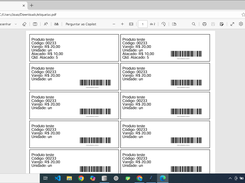 Gerador de etiqueta de preco  Screenshot 1