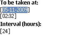 Pill details, Java ME port (Nokia phone emulator)