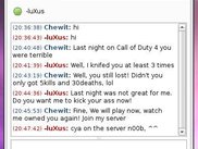 Gfire Chat Window