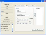 from general setting you can customize your net layout