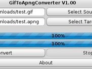 Application running on Linux (with Gnome)
