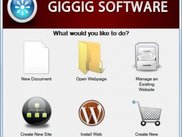 Giggig Web Dev Welcome Screen