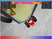 Very old screenshot showing initial experiments with cars