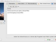 Plug-in v0.9.8 filter search path settings panel