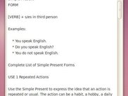 English Tenses Window