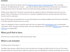 Glitch Client Screenshot 1