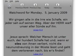 GLosung Hauptfenster (mac4lin theme)