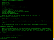 3: PyClical tutorial.