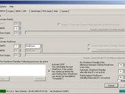 Startup / Shutdown Setup Screen