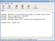 Main window after reading an AVR ATMega8