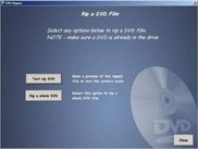 Rip a DVD