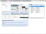 The internal homepage. It can be replaced by your own pages.