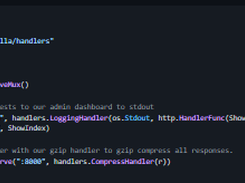 gorilla/handlers Screenshot 1