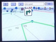 3D turn-by-turn instructions