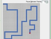 The graphical interface output panel.
