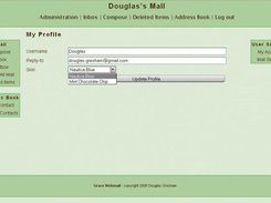 Editing a user's profile