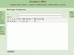 Integrated TinyMCE editor