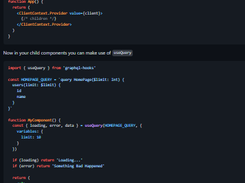 graphql-hooks Screenshot 1
