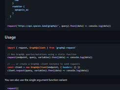 graphql-request Screenshot 1