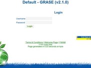 Login Page for Administration Interface
