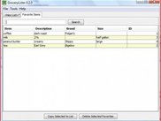 Version 0.2.0 Favorites tab