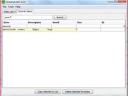 Version 0.2.0 Search Favorites