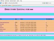 A directory listed with the new FancyDirectoryHandler (v1.2)