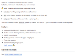 Gruvbox Material Screenshot 1
