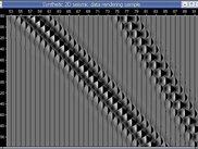 The very first test of seismic data rendering with OpenGL