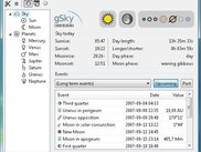 gSky Digest main window under Windows Vista