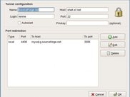 gSTM properties dialog