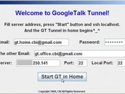 Run GTHome and fill in necessary information