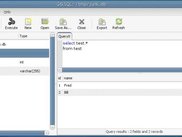 GtkSQL 0.4.5 new interface
