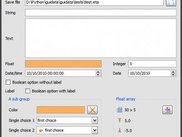 Test for all guidata items