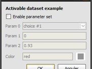 Activable data set