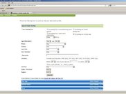 Sample of the Search Page