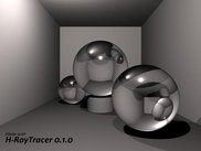 Very first rendering - H-RT version 0.1.0