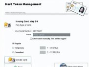Lets the administrator choose what type of card to issue