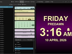 Setting an alarm is straightforward