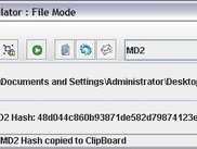 MD5 Hash Calculated in File Mode