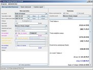 Program main window - adding new operation