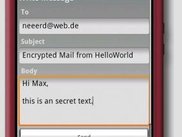 Write an Encrypted E-Mail (via PublicKey)