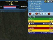 In-game UI with all the options enabled