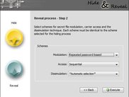 Hiding process - step 2