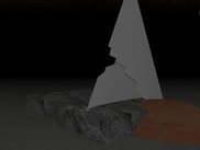 One of the randomly created objects.