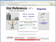 Login page