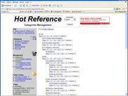 Categories page