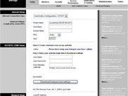 optional 2 step setup: create zone &amp; download all settings