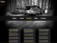 HTML5 editor - "Old Cars" Theme